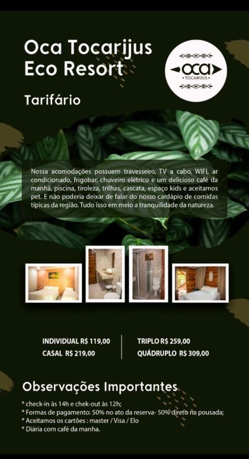 Oca Tocarijus Eco Resort Piracuruca Luaran gambar